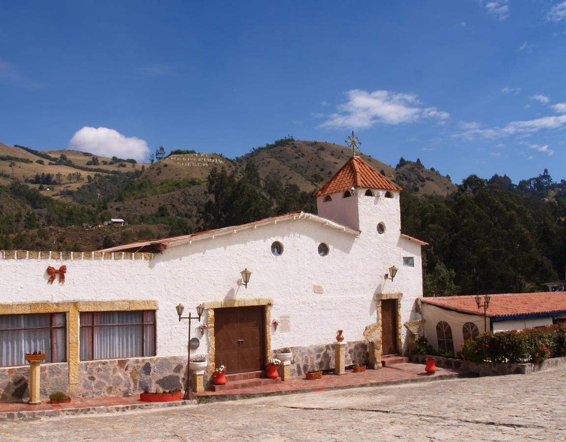 Hotel Rural La Esperanza Suesca Exterior foto